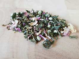 Fleurs et feuilles séchées pour tisane CBD