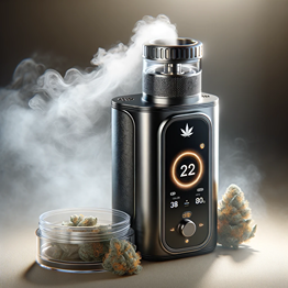 Vaporiser la fleur de CBD pouru ne inhalation plus propre